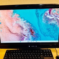 富士通液晶一体型パソコン　ウインドウズ 11 　YouTube快適 SSD の画像