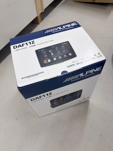 アルパイン DAF11Z 11型ディスプレイオーディオ 新品