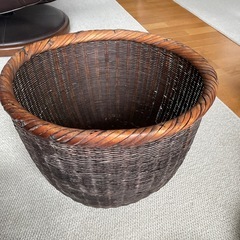 味わい深い竹の籠
の画像
