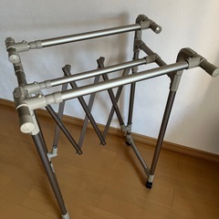 室内物干しキャスター付きの画像