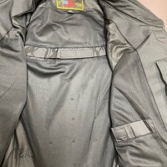 バンソン　VANSON メッシュジャケット　中古　胸以外プロテクター付きの画像