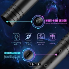 ［美品］ライトセーバー(スターウォーズ)　20色変化/サウンドエフェクト機能搭載/USB充電式の画像