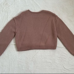 GU チャンキーニット　ブラウン　Lの画像