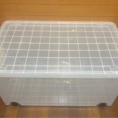【受付中】★差し上げます★大容量　収納ケース　350L　衣替えの画像