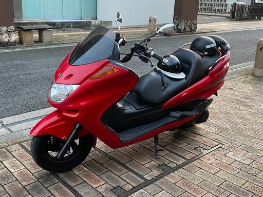 マジェスティ250c人気の5連メーター自賠責２年、リアタイヤ新品入れ替え