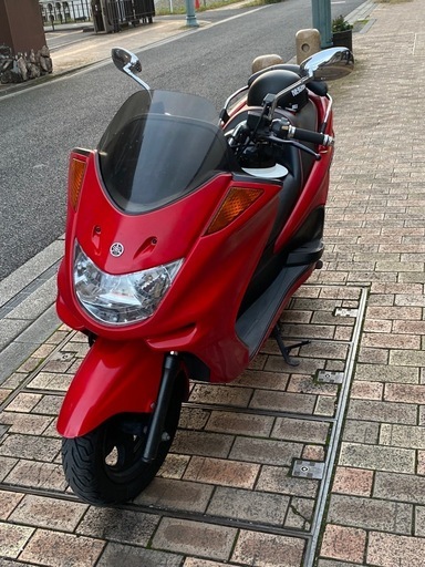 マジェスティ250c人気の5連メーター自賠責２年、リアタイヤ新品入れ替え