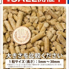 （お話し中）猫砂　木製ペレットの画像