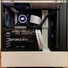 Windows11 パソコン NZXT ホワイトケース RTX 2070 Super ゲーミングPCの画像
