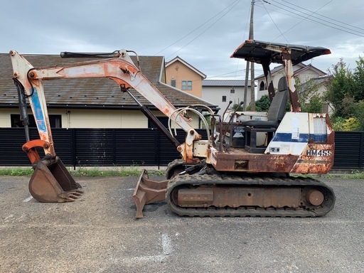 ホクエツ　エアマン　ユンボ　バックホー