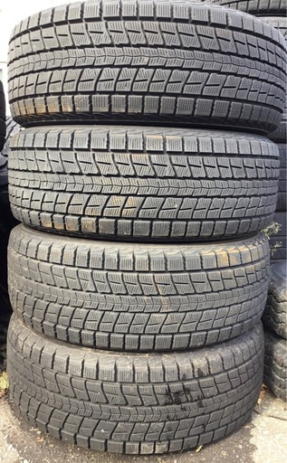 超バリ溝 235/55R18 ダンロップ スタッドレスタイヤ 4本セット