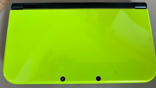 【美品】New Nintendo 3DS LL ライムグリーン ソフト3つ付き