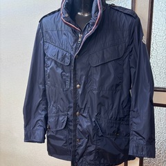 ⭕️超美品⭕️ Moncler　モンクレール ナイロンジャケットジャンパー　ネイビーMの画像