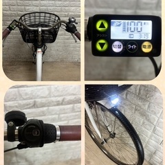 ⭐️美品⭐️室内保管⭐️バッテリー最高レベル8.7Ah✨　ヤマハパス✨電動自転車121の画像