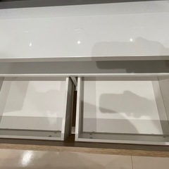 【ハヤミ工産(Hayami Industry 】32V～55V型対応テレビ台 TV-EL125W ホワイトの画像