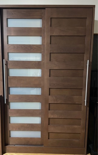 ラテリエ キャビネット120cmブラウン