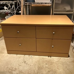 無印良品チェストの画像