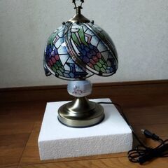 未使用品　ステンドグラス風ライトの画像