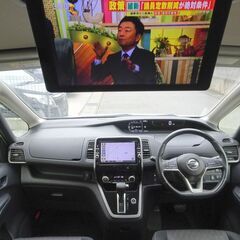 即乗りＯＫ セレナハイブリッド ハイウェイスター エマージェンシーブレーキ ナビ フルセグTV Bluetooth フリップダウンモニター アラウンドビューモニター 両側パワスラ インテリキー クルコン LEDライト LEDフォグ ETCの画像