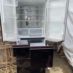 シャープ冷蔵庫　傷ありの画像