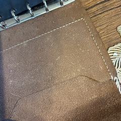 本革手帳ファイルの画像