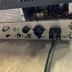 TRIO トリオ SSBトランシーバー TS-510D  電源スピーカーユニット 動作未確認  接続ケーブル付き 「中古品」の画像