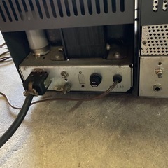 TRIO トリオ SSBトランシーバー TS-510D  電源スピーカーユニット 動作未確認  接続ケーブル付き 「中古品」の画像