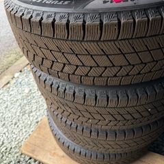 アルミホイール付165/65R14ブリヂストンVRX3 美品の画像