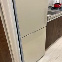 ツインバード　ノンフロン　2ドア冷凍冷蔵庫の画像