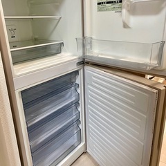 ツインバード　ノンフロン　2ドア冷凍冷蔵庫の画像
