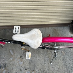 GIRLS LABO 子供用自転車 黒とピンク　直接取引のみの画像