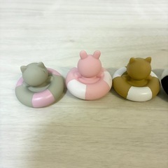 浮き輪でぷかぷか ぷかぷかアニマルうきわ 5点セット すくい人形の画像