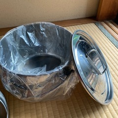 キャンピングクッカー　ステンレス
の画像
