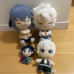 鬼滅の刃　ぬいぐるみクッションセットの画像