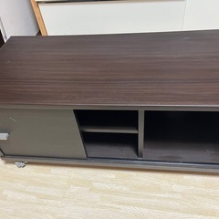 古いテレビ、テレビ台セット
の画像