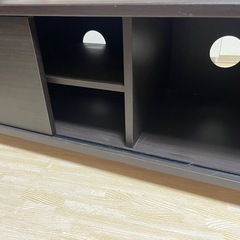 古いテレビ、テレビ台セット
の画像