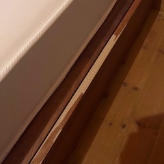 無印良品　収納ベッド　マットレス付き　の画像
