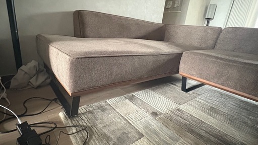 カウチソファ　エルドラ　オットマン付き