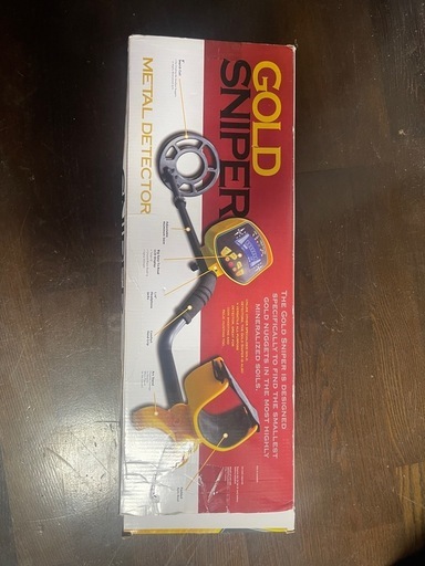 未使用、金属探知機