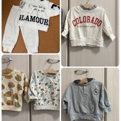 子ども服 18点　セット　トレーナー　ズボン　トップス　800の画像