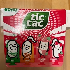 【取引条件あり】tic tac ミニ　4種の画像