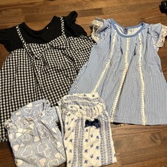 女の子服まとめ売り110-130の画像