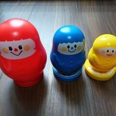 いろりんマトリョーシカ　こどもちゃれんじ　知育玩具の画像