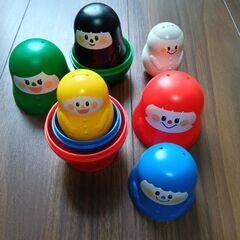 いろりんマトリョーシカ　こどもちゃれんじ　知育玩具の画像