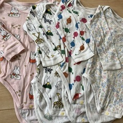 90長袖肌着セットユニクロの画像