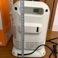 YUASA 　ミニファンヒーター　取説ありの画像