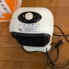 YUASA 　ミニファンヒーター　取説ありの画像