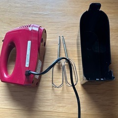 ドリテック ハンドミキサー レッド の画像