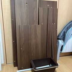 ハンガーラック　子供部屋の画像
