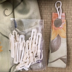 遮光カーテン　腰高窓用　花柄②の画像