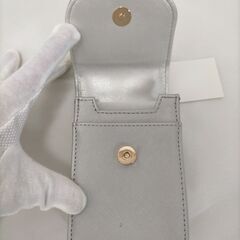 DaTuRa ダチュラ シガレットケース シルバー タバコケース 小物入れ レディース ブランド 箱あり 未使用　251021-1Tの画像